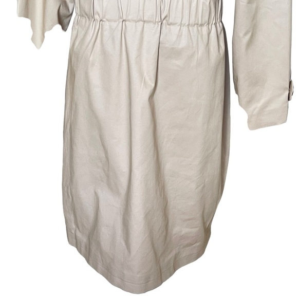 Express Double Breasted Trench Coat Women’s Size XL Adjustable Cuffs Classic - Picture 6 of 8